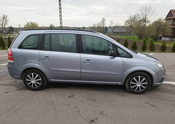 Opel Zafira cena 12900 przebieg: 217500, rok produkcji 2007 z Poniatowa małe 326